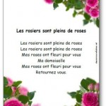 Ronde, jeux dansés maternelle, tresse et farandole, Danse Mes rosiers sont pleins de roses
