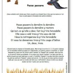 Ronde, jeux dansés maternelle, tresse et farandole, Farandole Passe passera