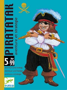 Piratatak, Jeu de cartes de stratégie de Djeco