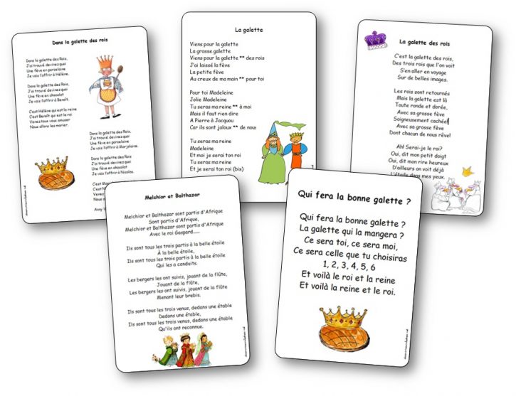 Chansons galette des rois