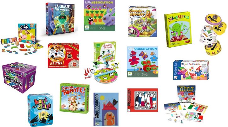 Jeux de société de réflexion, de stratégie, d'observation...
