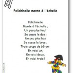 Comptine Polichinelle monte à l'échelle