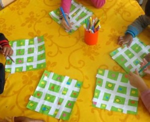 Collage et arts visuels en moyenne section