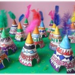 Fabrication de tipis en maternelle