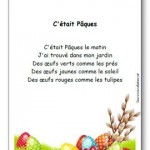 Comptine C était Pâques