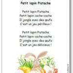 Comptine Petit lapin Pistache