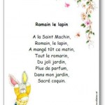 Comptine Romain le lapin