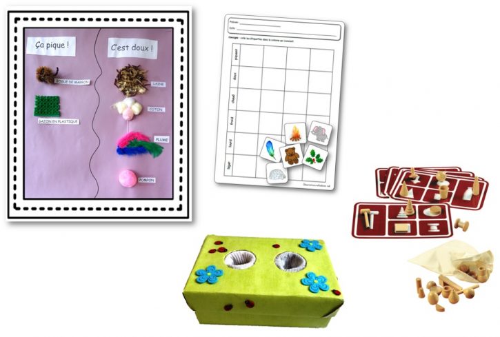 Les 5 sens : le toucher