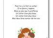 Comptine Chère maman