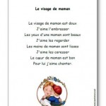 Comptine Le visage de maman est doux
