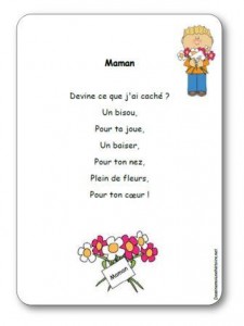 Comptine Maman Devine ce que j ai caché