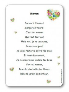Comptine Maman Dormir à l heure
