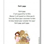 Comptine Petit papa