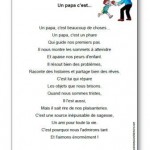 Comptine Un papa c est