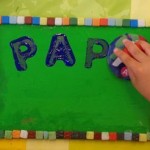 Fabriquer un plateau étape 3 écrire son message sur le support
