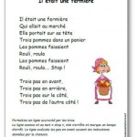 Comptine Il était une fermière