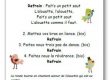 Comptine L alouette est sur la branche