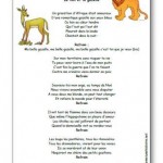 Comptine Le lion et la gazelle