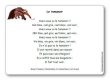 Comptine Le tamanoir