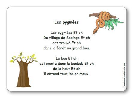 Comptine Les pygmées