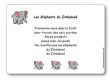 Comptine Les éléphants du Zimbabwé