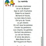 Poésie La rentré Luc Moreau