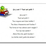 Comptine Ça y est Tout est prêt