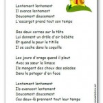 Chanson L'escargot de Jaymes