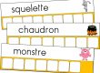 Atelier des mots d'Halloween