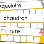 Atelier des mots d'Halloween