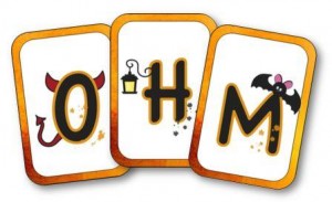 Cartes alphabet Halloween