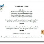 Chanson Le chant des Pirates Compagnie Dans les bacs à sable