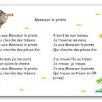 Comptine Monsieur le pirate