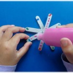 Fabriquer une étoile de Noël avec des bâtonnets de glace