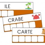 Fiches d encodage atelier des mots sur les pirates