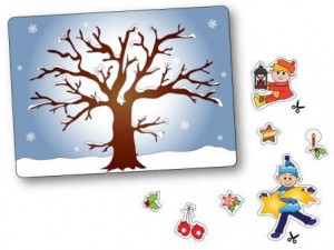 Jeu de topologie sur le thème de l'hiver