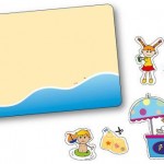Jeu de topologie sur le thème de l'été : à la plage