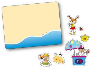 Jeu de topologie sur le thème de l'été : à la plage
