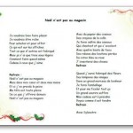 Chanson Noël n est pas au magasin Anne Sylvestre