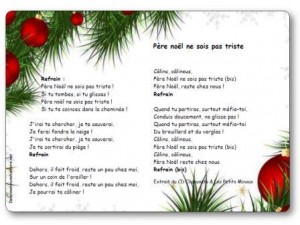 Chanson Père noël ne sois pas triste Clipounets et Les Petits Minous