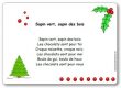 Comptine Sapin vert sapin des bois