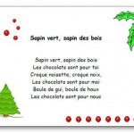Comptine Sapin vert sapin des bois