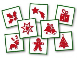 Jeu de mémory de Noël