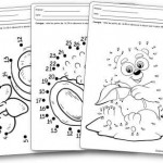 Fiches d activités Jeux des points à relier Asie maternelle