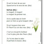 Chanson Le muguet du premier mai Versini