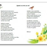 Chanson Quand on arrive en mai Mélasse