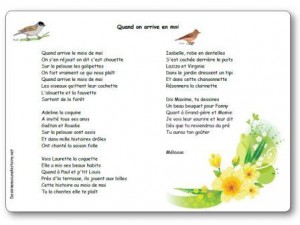 Chanson Quand on arrive en mai Mélasse
