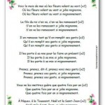 Chanson Voici le mois de mai