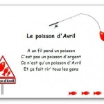 Comptine Le poisson d'avril
