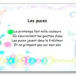 Comptine Les puces